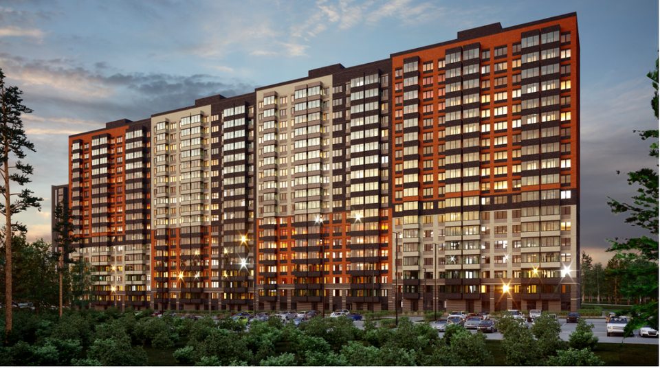 Многоквартирный жилой дом №1 микрорайона Кислород City