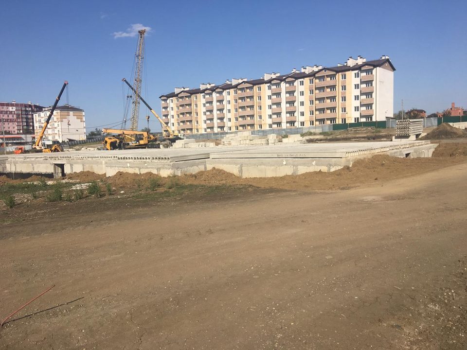 Многоквартирный жилой дом по ул. Калинина 206/1 в 101 микрорайоне в г. Невинномысске