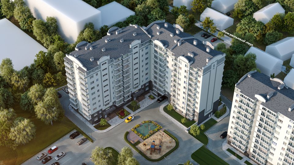 Жилой комплекс на бульваре Ленина