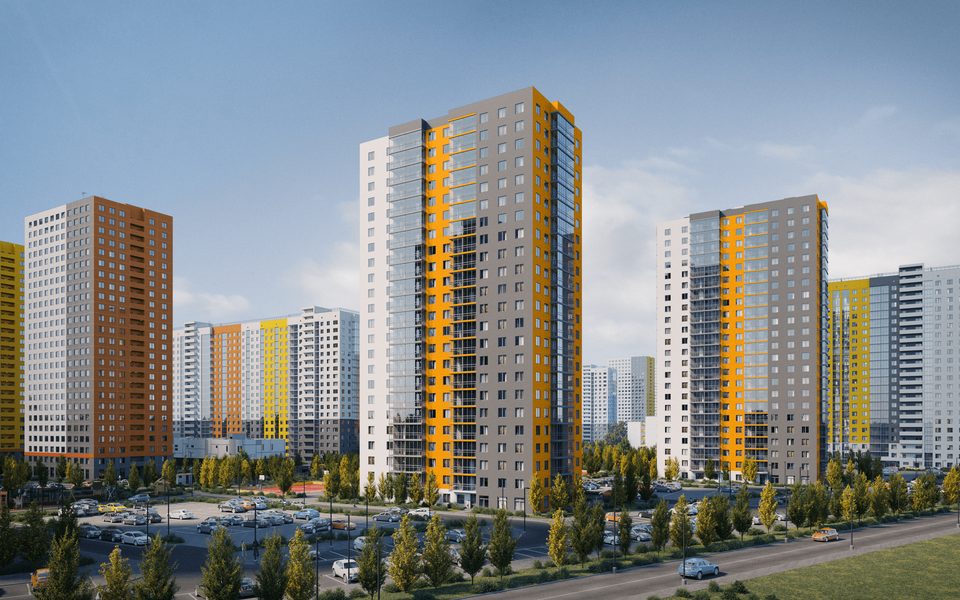 Жилой дом №21.Жилой комплекс КМ Анкудиновский парк