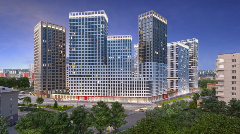 Компаунд Проспект Мира. Жилой квартал Проспект Мира. Prospect Mira Compound