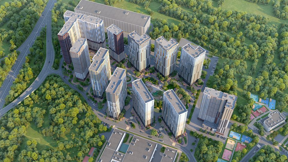 ЖК"Одинград"квартал"Семейный"(корпус 10)