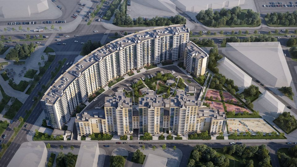 Жилой квартал "Малая Охта