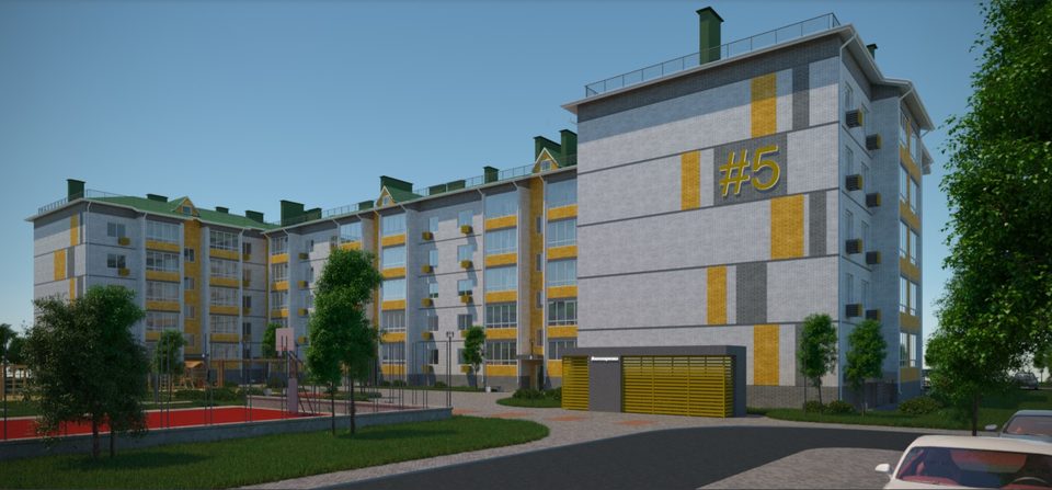 г. Губкин, микрорайон Мичуринский