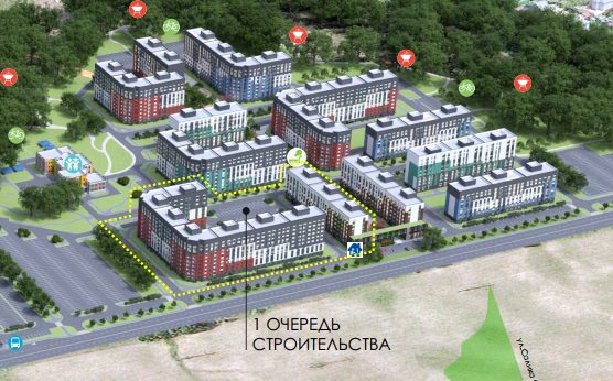 Жилой комплекс "Зеленая Долина