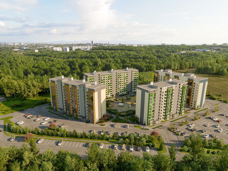 Жилой квартал "GREEN" (Грин)