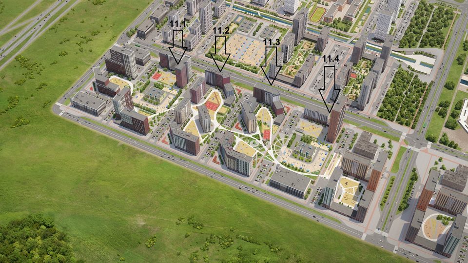 Жилой квартал Eleven