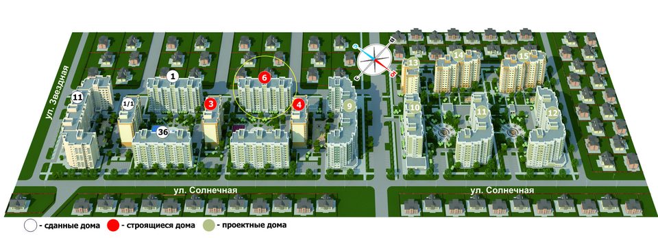 Микрорайон "Поэзия" дом "В.С.Высоцкий" дом 6
