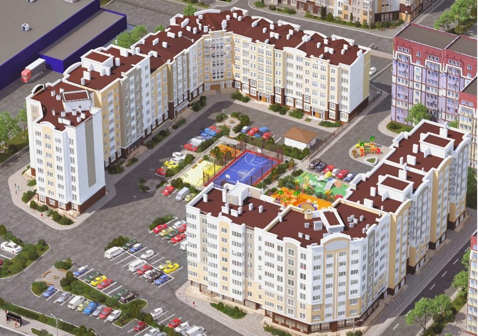 Жилой квартал "Евро Сити" или ЖК "Евро Сити