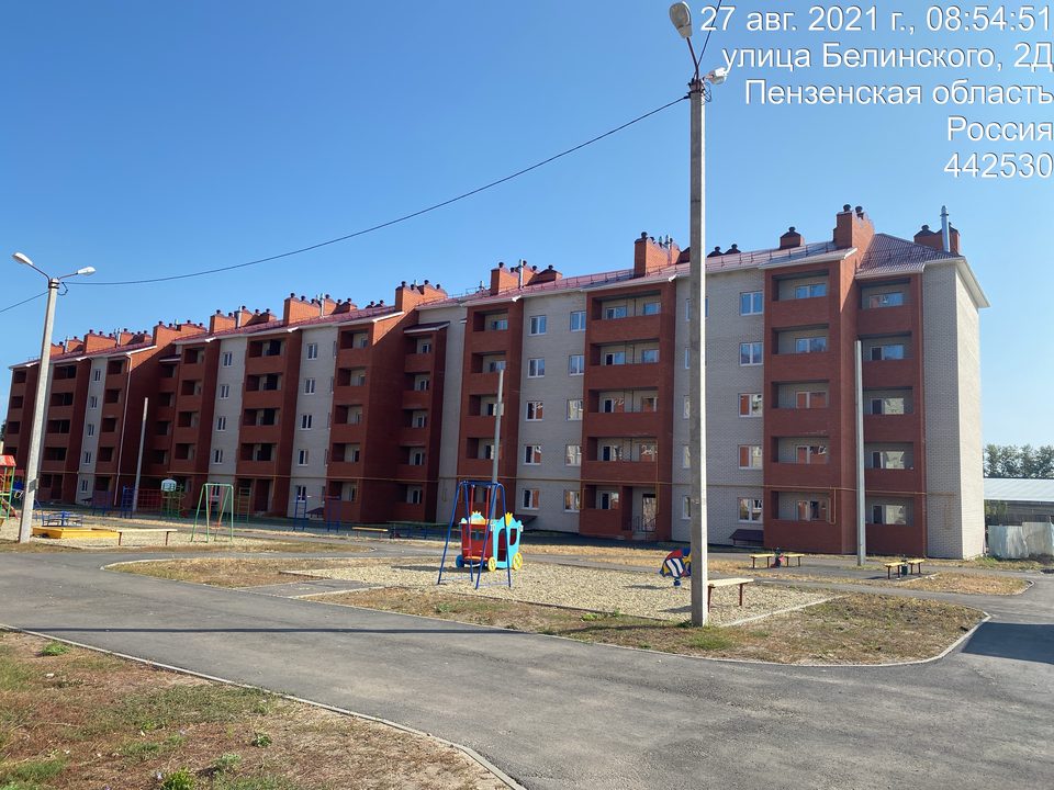 Комплекс пятиэтажных жилых домов по адресу: Пензенская область