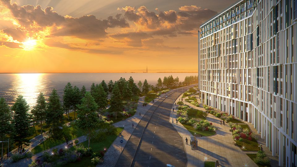 Морская набережная. SeaView.