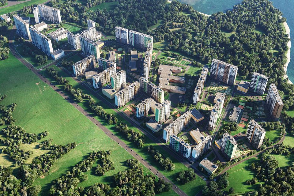 Цветной город