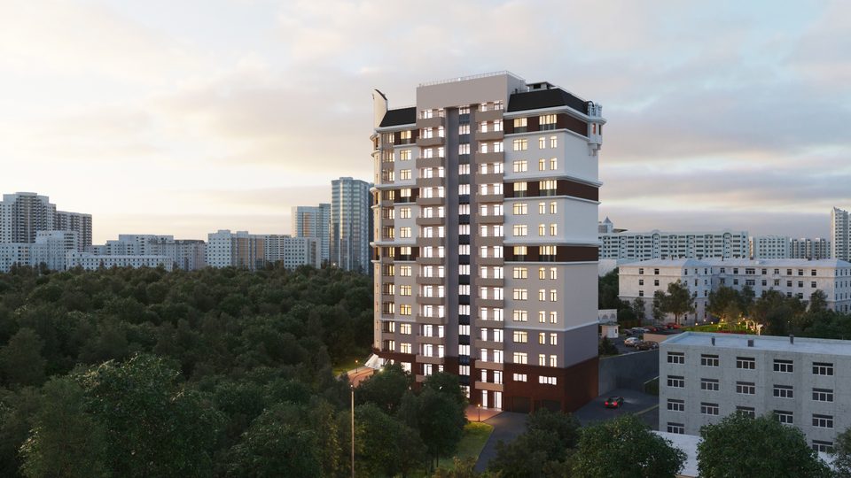 Жилой комплекс "Дом на бульваре