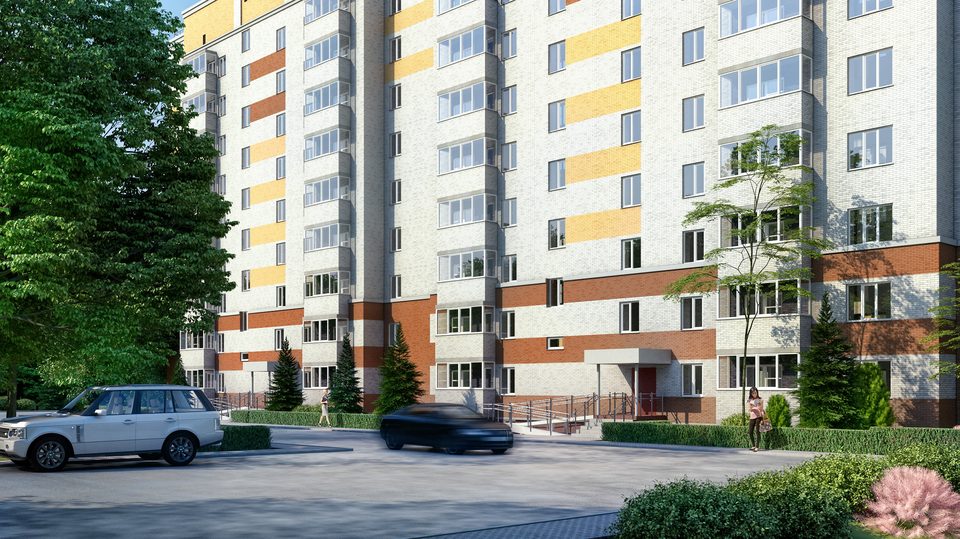 Жилой дом № 5 по генплану в III Южном жилом районе по ул. Конева в г. Вологде