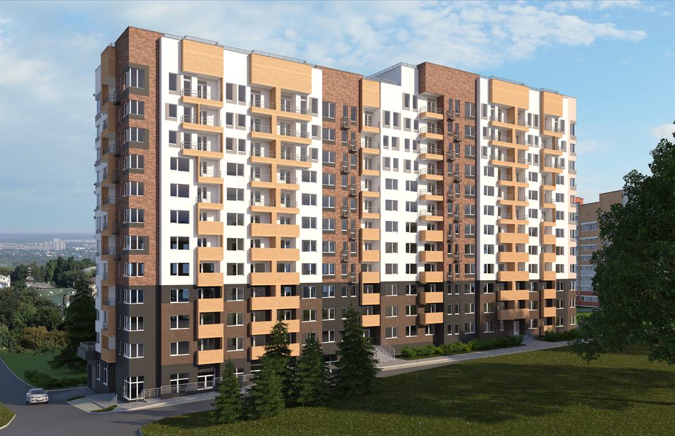 ЖД Горизонт. Дом на Робеспьера; жилой дом Горизонт. Дом на Робеспьера
