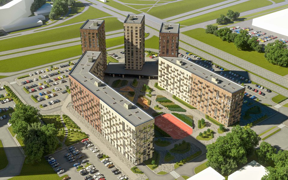 г. Старый Оскол, микрорайон Космос