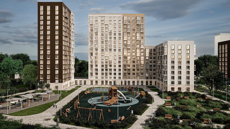 Сердце Сахалина 3 очередь строительсьва