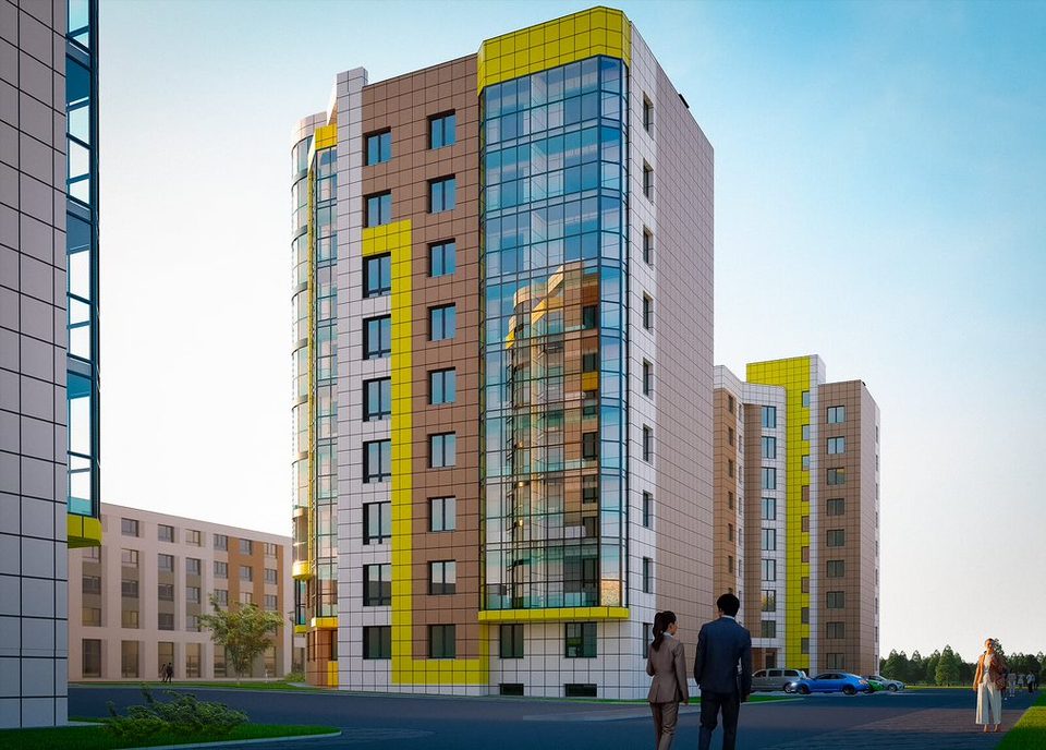 микрорайон Спутник, ул Строителей