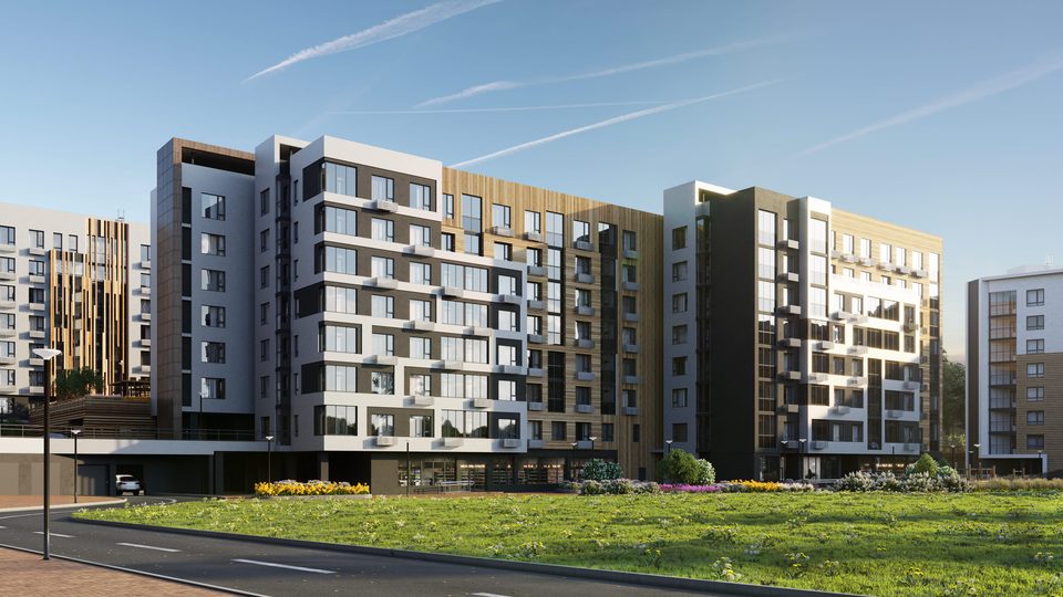 Микрорайон Зори-Микрорайон Zori 3 этап