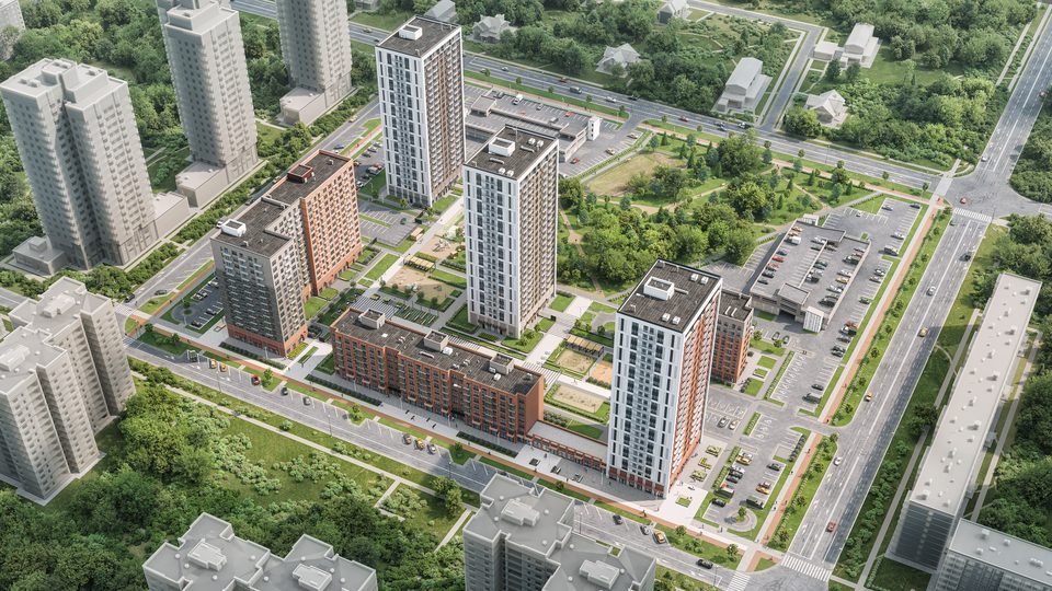 Жилой квартал "Ботаника" в Комарово парк