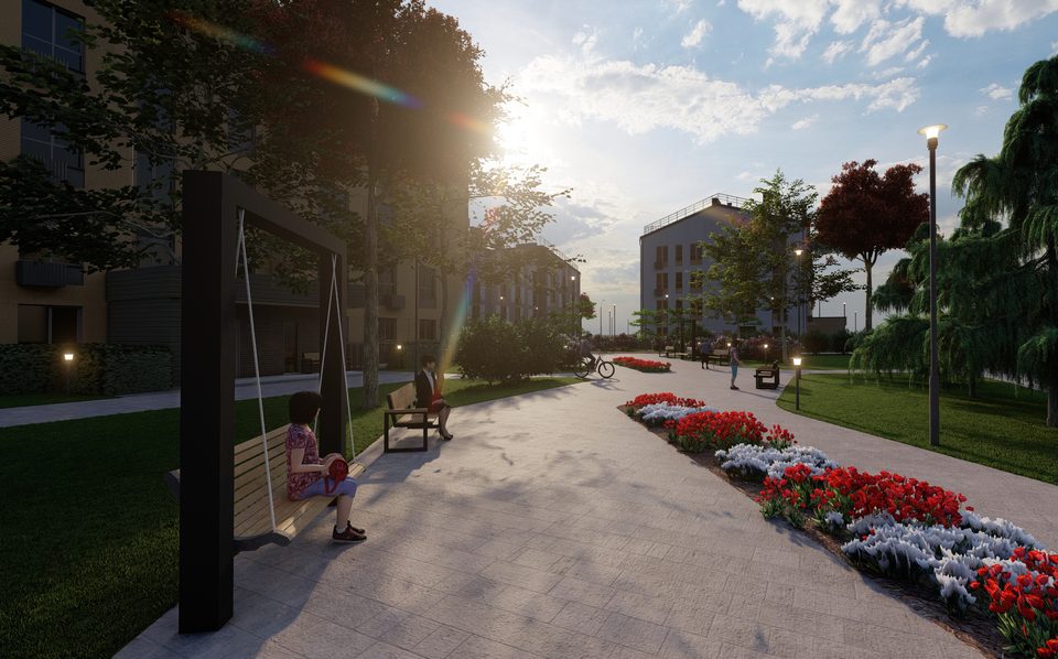 Поселок городского типа Разумное, Улица Ключевая